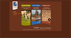 Desktop Screenshot of moulinlotte.fr
